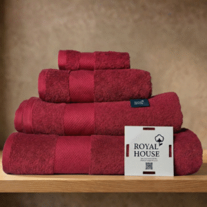 طقم فوط و بشاكير احمر